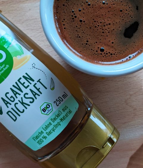 Sirup za zaslađivanje od soka agave