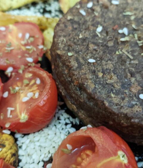 Superfood veganski burger